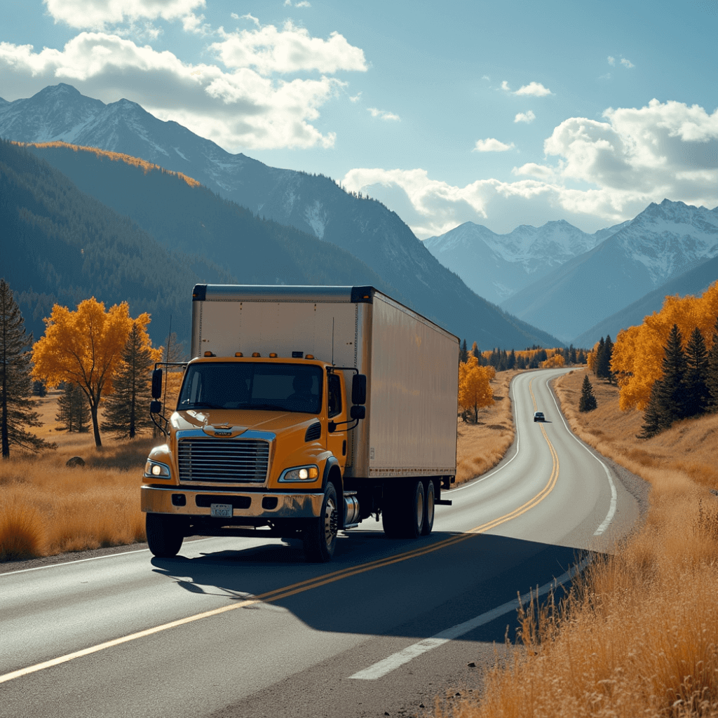 Truck for Long-Distance Piano Transportation in the USA
